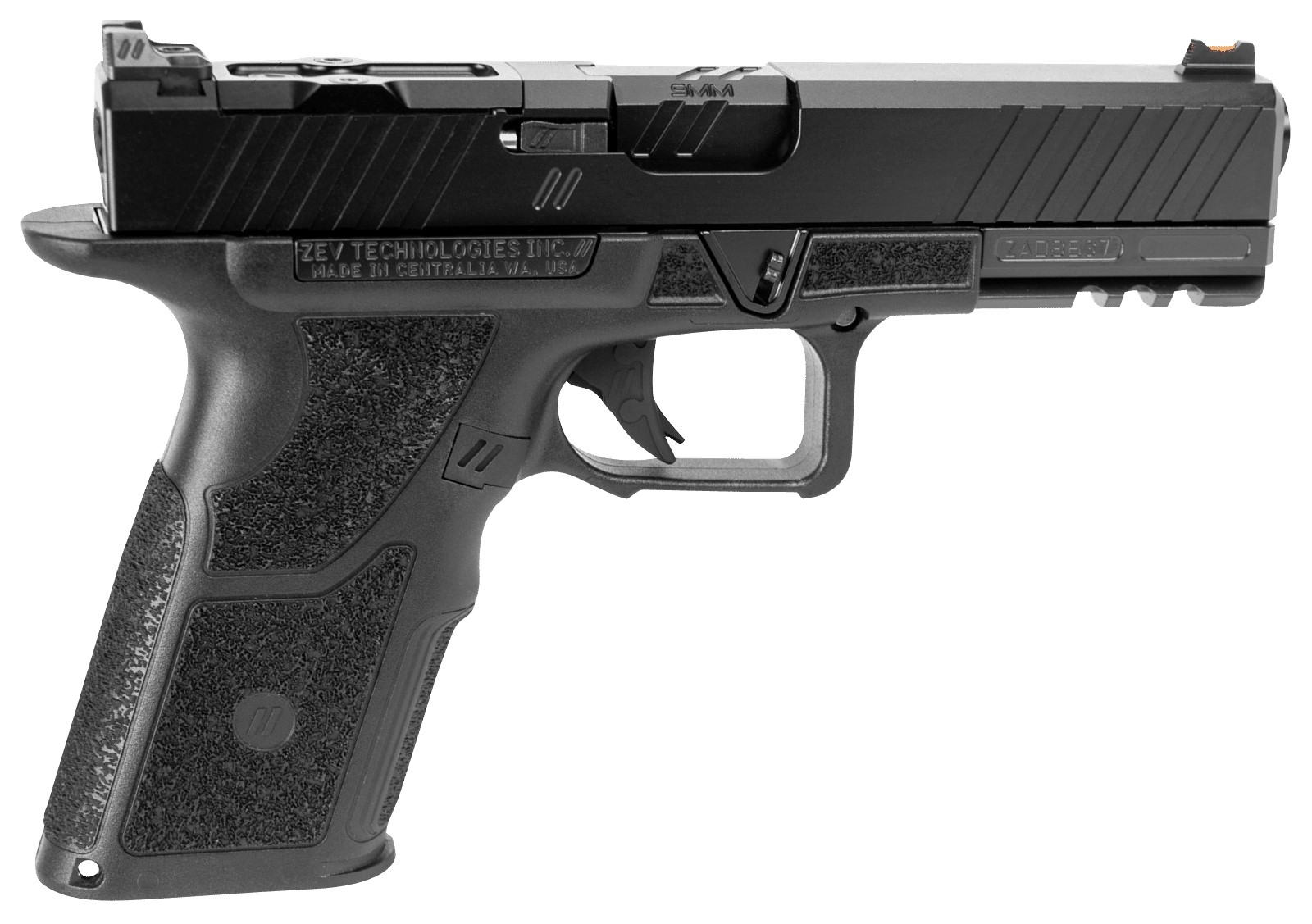 Handguns ZEV Technologies 4.50" 9mm ZEV OZ9-S-DUTY-SS         OZ9C DUTY 9MM